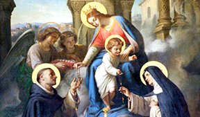 Đức Chúa ở cùng Bà (07.10.2021 – Thứ Năm Tuần 27 TN - Lễ Đức Mẹ Mân Côi)